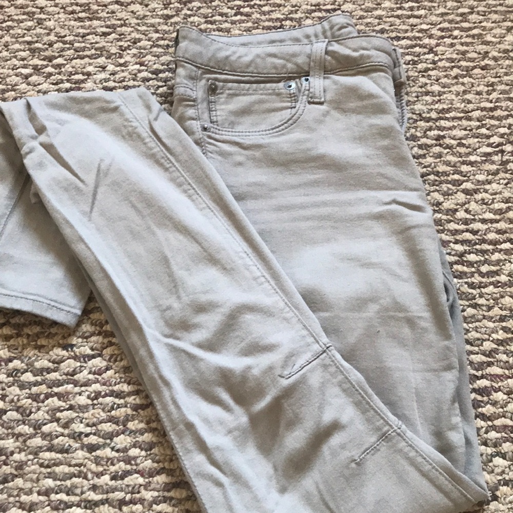 Helmut Lang grey skinny